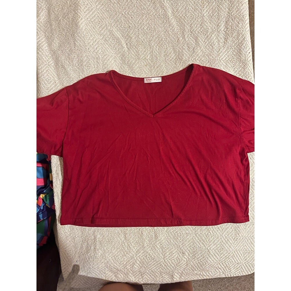 Oversized Cropped Tee